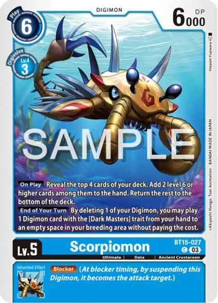 BT15-027C Scorpiomon