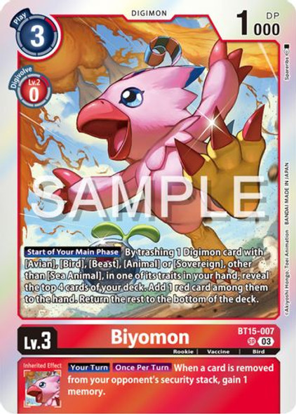 BT15-007SR Biyomon (Foil)