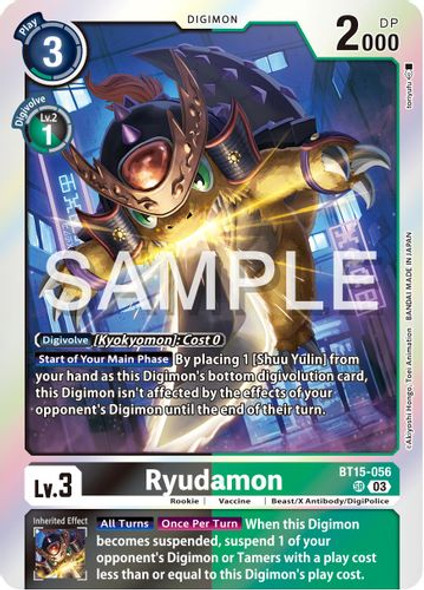 BT15-056SR Ryudamon (Foil)