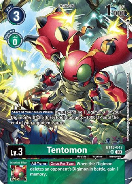 BT15-043SR Tentomon (Alternate Art) (Foil)