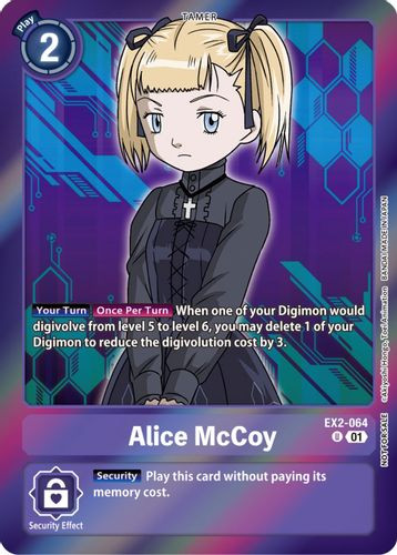 EX02-064U Alice McCoy (Event Pack 5) (Foil)