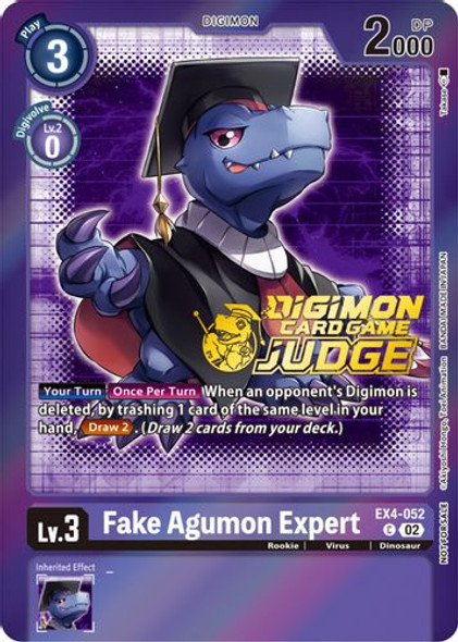 EX04-052C Fake Agumon Expert (Judge Pack 4) (Foil)