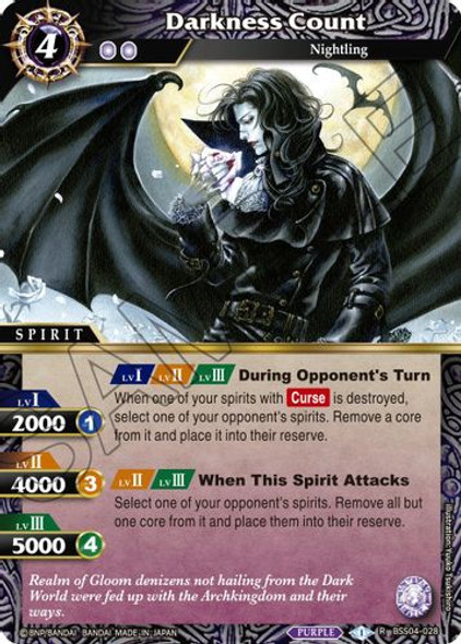 BSS04-028R Darkness Count (Foil)