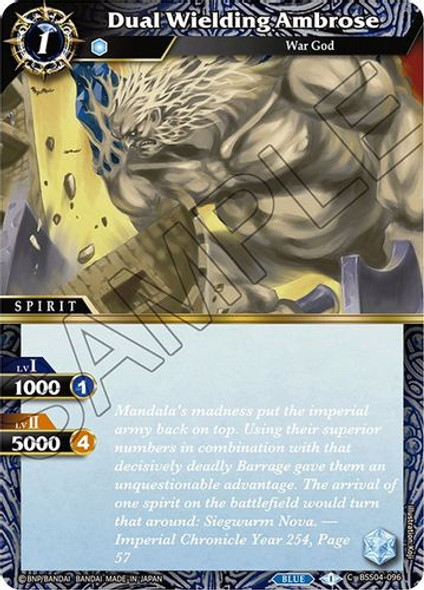 BSS04-096C Dual Wielding Ambrose (Foil)