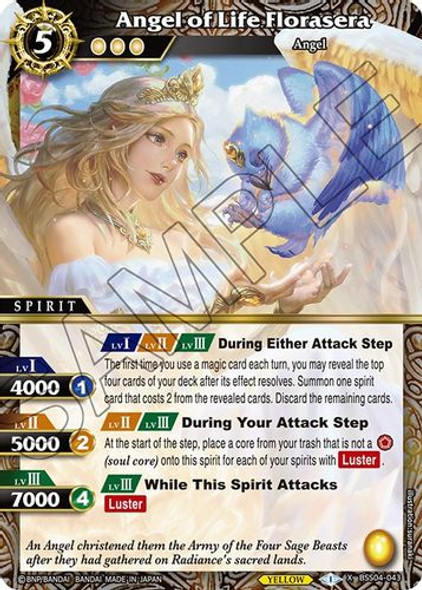 BSS04-043X Angel of Life Florasera (Foil)