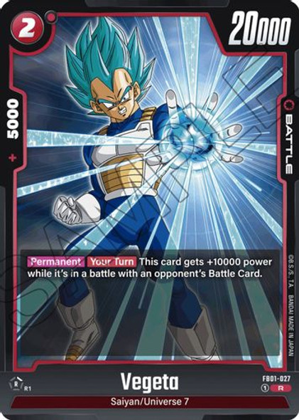 FB01-027R Vegeta (Foil)