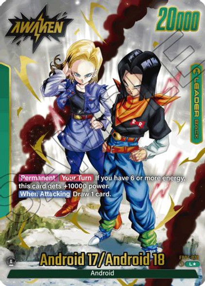 FB01-070L Android 17/Android 18 (Alternate Art) (Foil)