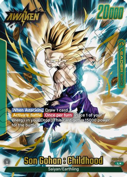 FB01-071L Son Gohan : Childhood (Alternate Art) (Foil)