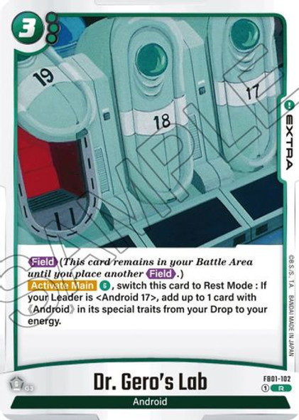 FB01-102R Dr. Gero's Lab (Foil)