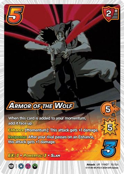 YYHDT-076/154UR Armor of the Wolf (Foil)