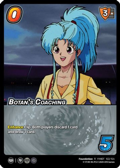 YYHDT-153/154R Botan's Coaching (Foil)