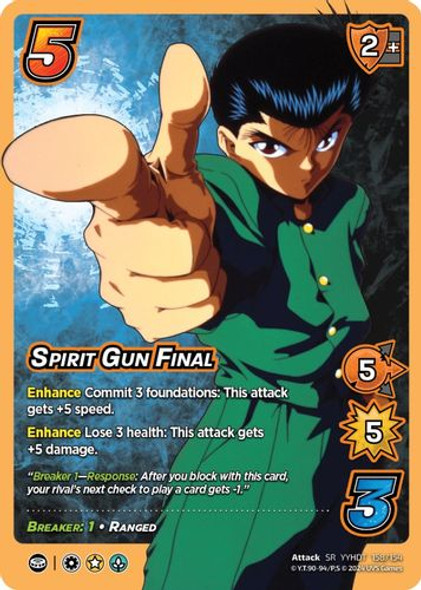 YYHDT-158/154SR Spirit Gun Final (Foil)