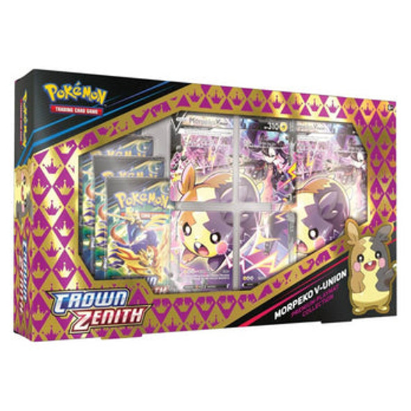 Pokemon Crown Zenith Morpeko V-Union Premium Playmat Collection 