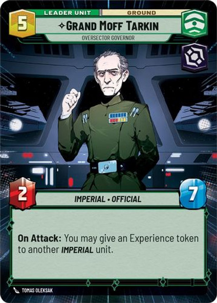 01-SOR-EN-274C Grand Moff Tarkin - Oversector Governor (Hyperspace)