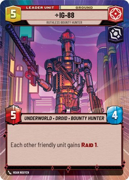 01-SOR-EN-278C IG-88 - Ruthless Bounty Hunter (Hyperspace)