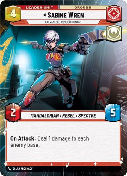 01-SOR-EN-280C Sabine Wren - Galvanized Revolutionary (Hyperspace)