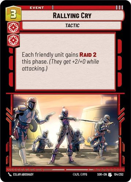 01-SOR-EN-154U Rallying Cry (Foil)