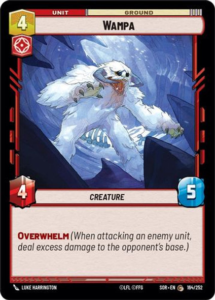 01-SOR-EN-164C Wampa (Foil)