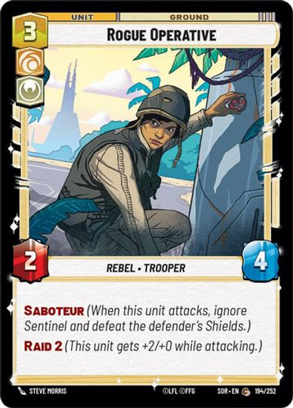 01-SOR-EN-194C Rogue Operative (Foil)