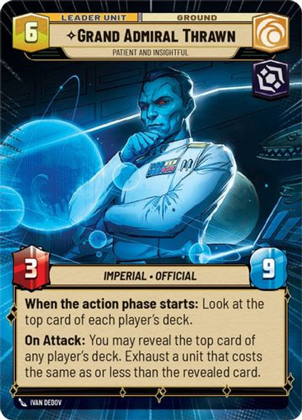01-SOR-EN-282R Grand Admiral Thrawn - Patient and Insightful (Hyperspace)