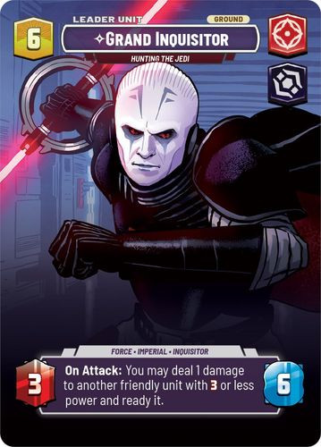 01-SOR-EN-261R Grand Inquisitor - Hunting the Jedi (Showcase) (Foil)