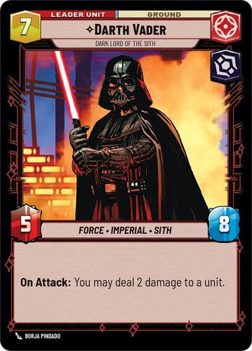 01-SOR-EN-010S Darth Vader - Dark Lord of the Sith