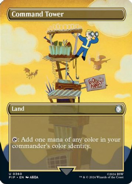 PIP-0360U Command Tower (Borderless) (Foil)