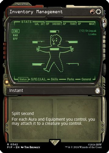 PIP-0342R Inventory Management (Showcase)