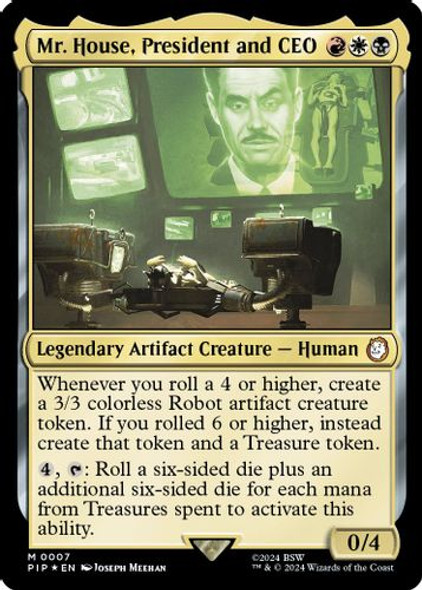 PIP-0007M Mr. House, President and CEO (Foil)