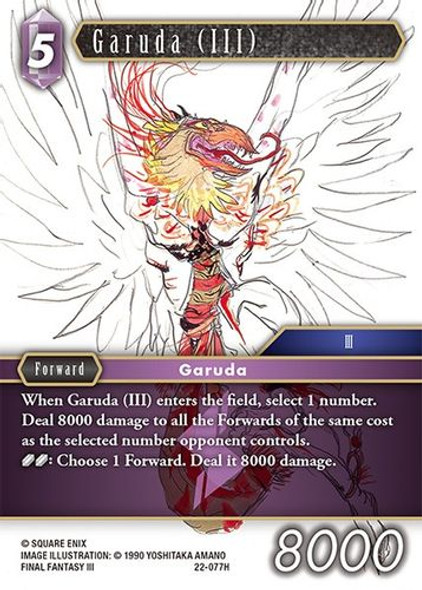 FF22-077H Garuda (Foil)