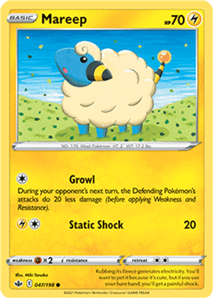 SWSH06-047/198C Mareep