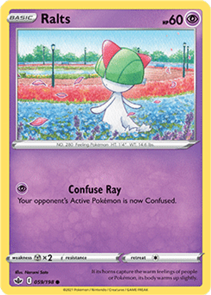 [SWSH06][CRE-059/198C] Ralts