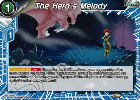 BT24-030R The Hero's Melody (Foil)