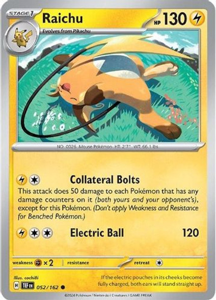 SV05-TEF-052/162C Raichu