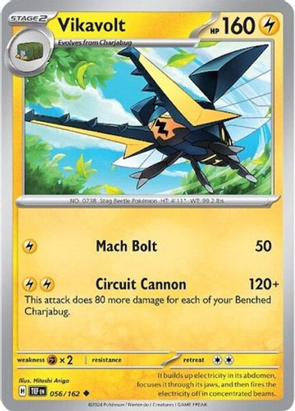 SV05-TEF-056/162UC Vikavolt (Reverse Holo)