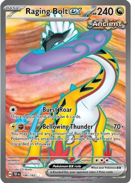 [SV05][TEF-196/162](SRR) Raging Bolt ex (Holo)