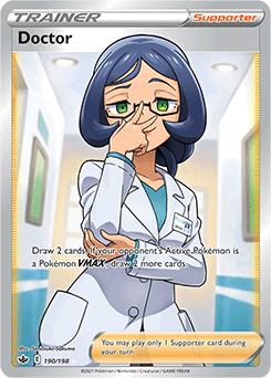 [SWSH06][CRE-190/198UR] Doctor (Full Art) (Holo)
