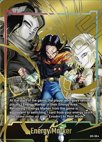 E01-09 Android 17 (Gold Energy Marker)