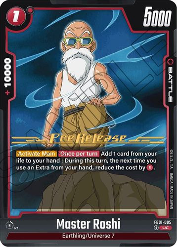 [FB01-005](UC) Master Roshi {Prerelease}