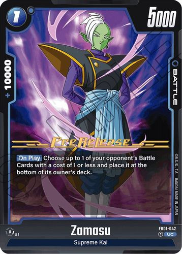 [FB01-042](UC) Zamasu {Prerelease}