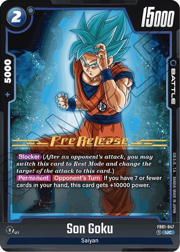 [FB01-047](UC) Son Goku {Prerelease}