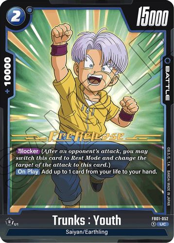 [FB01-052](UC) Trunks : Youth {Prerelease}