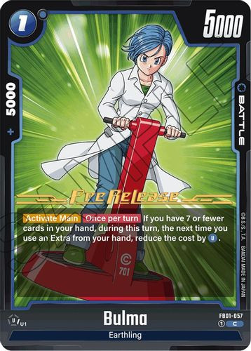 [FB01-057](C) Bulma {Prerelease}