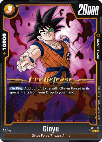 [FB01-110](C) Ginyu {Prerelease}