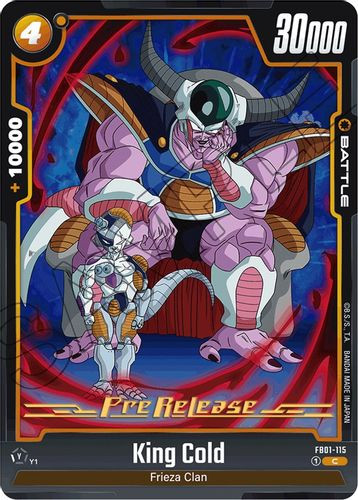 [FB01-115](C) King Cold (Prerelease Stamp)