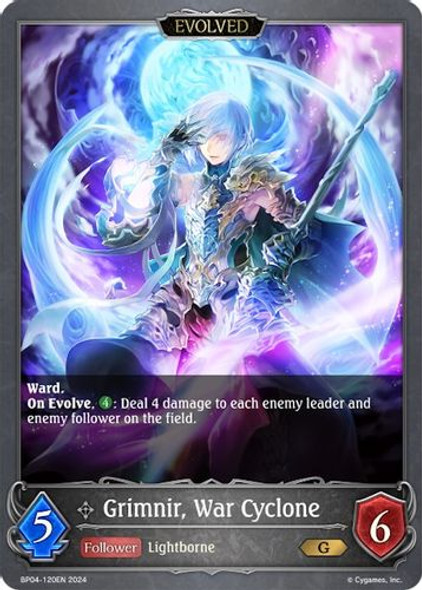 BP04-120EN G Grimnir, War Cyclone (Evolved)