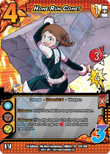 MHA01-1st-128/180R Home Run Comet (Foil)