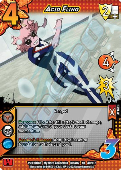 MHA02-1st-040/117XR Acid Fling (XR Foil)