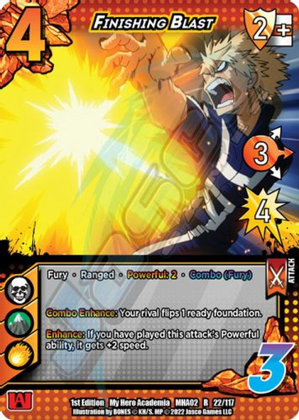 MHA02-1st-022/117R Finishing Blast (Foil)