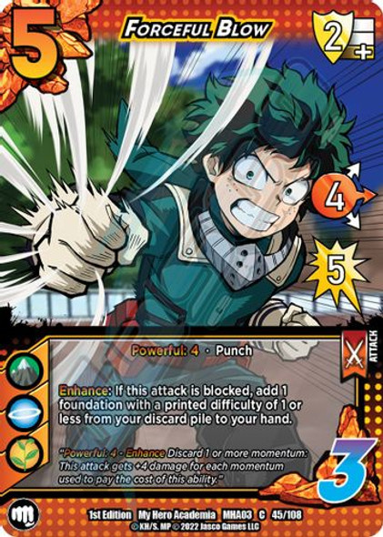 MHA03-1st-045/108C Forceful Blow